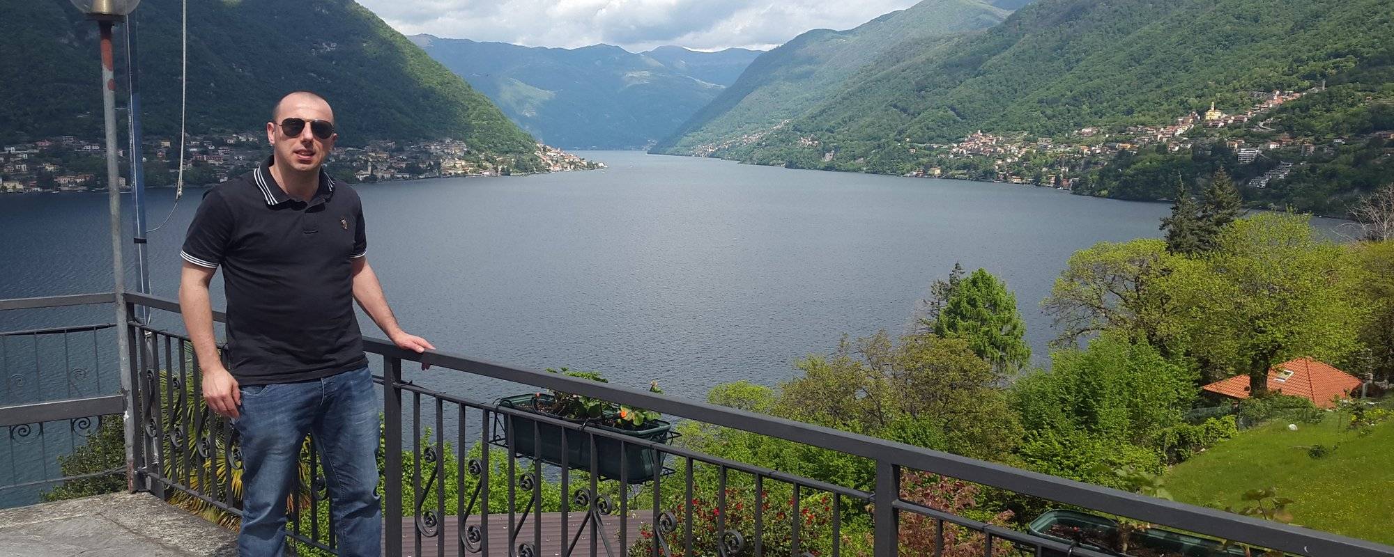 One day trip by car between Como and Lugano lakes (Italy -Switzerland)