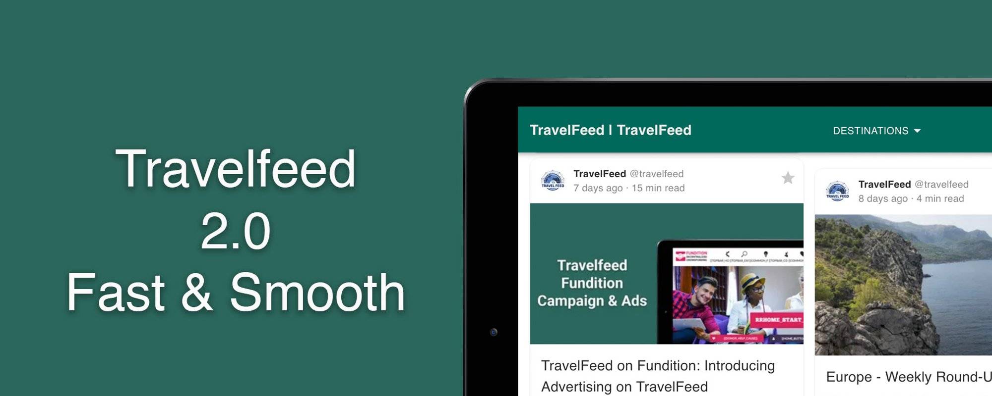 Launching TravelFeed 2.0