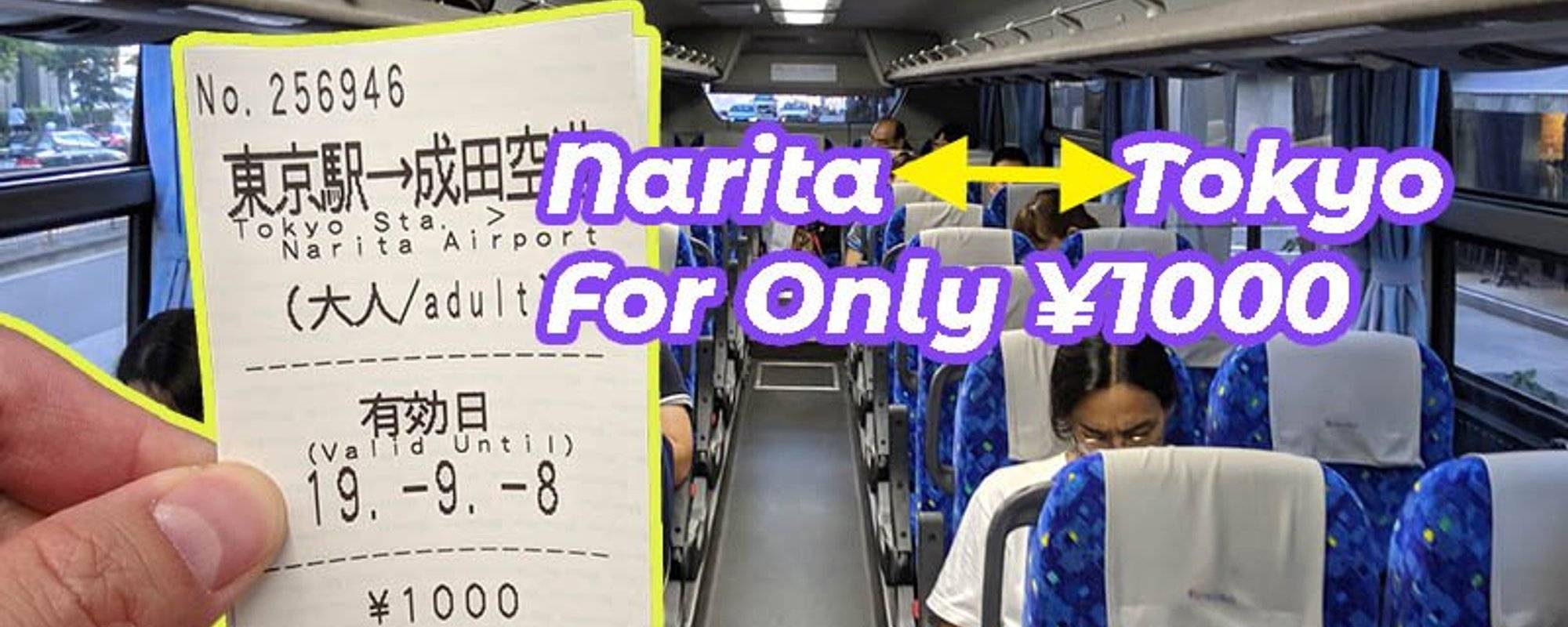 Narita Airport Bus: How To Get from Narita Airport To Tokyo