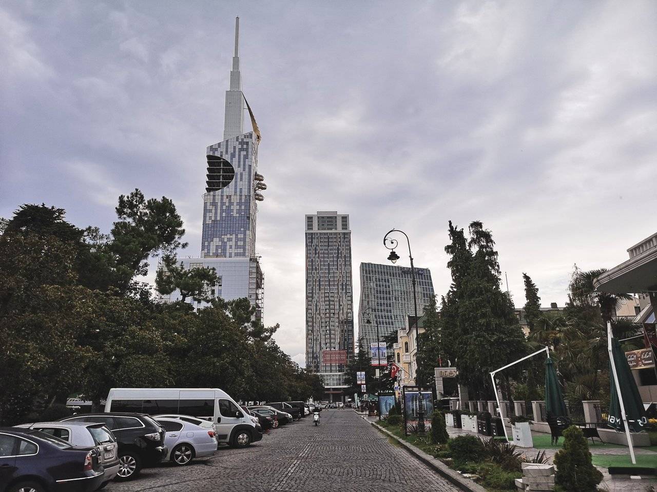 Skyscrappers in Batumi City, Georgia