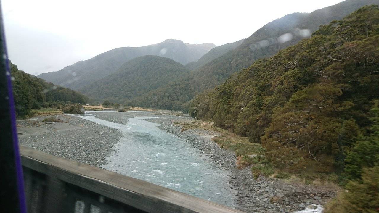 You're not far away once you've crossed this bridge and the Makarora River