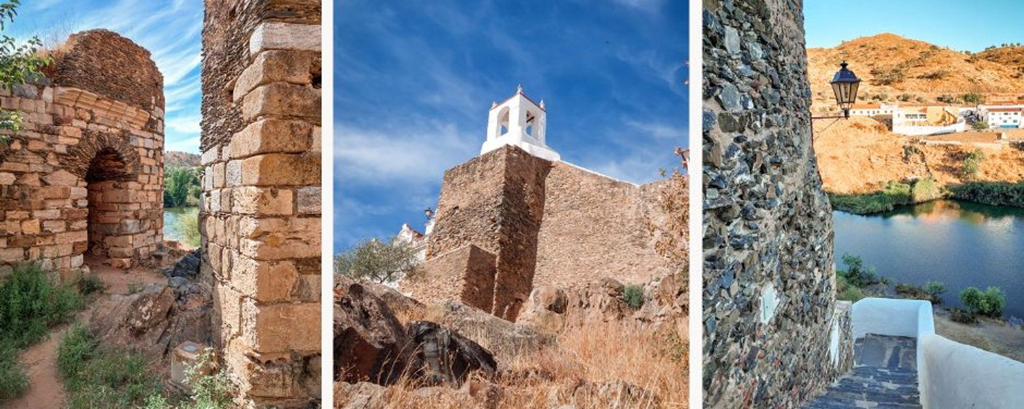 Torre do Relógio & Torre do Rio - Mértola / Riding Portugal