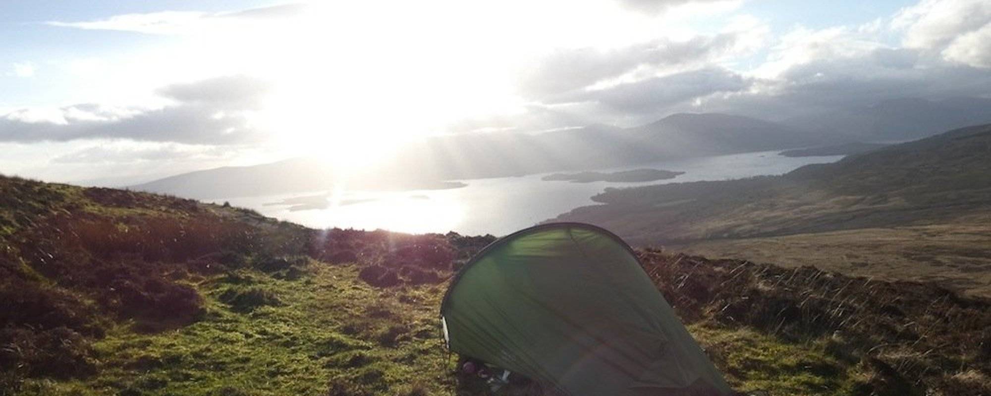 Wild camping the West Highland Way, part 1