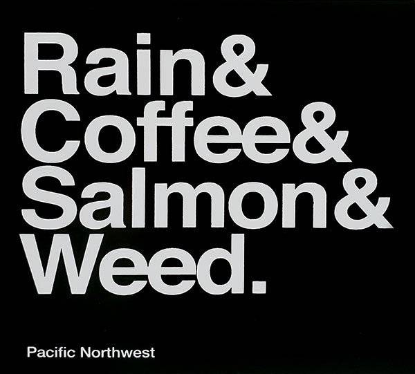 rain-&-coffee-&-salmon-&-weed-seatle-sticker