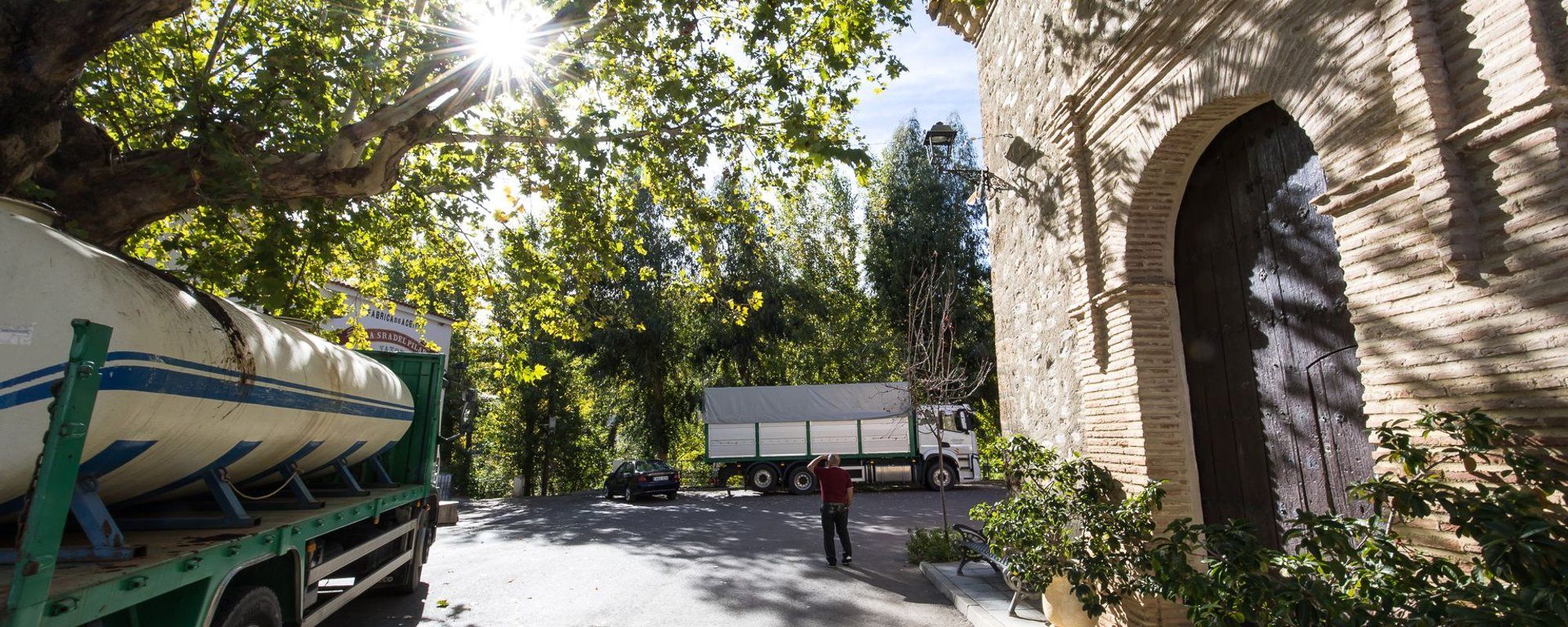 Visiting a Spanish olive oil factory! 