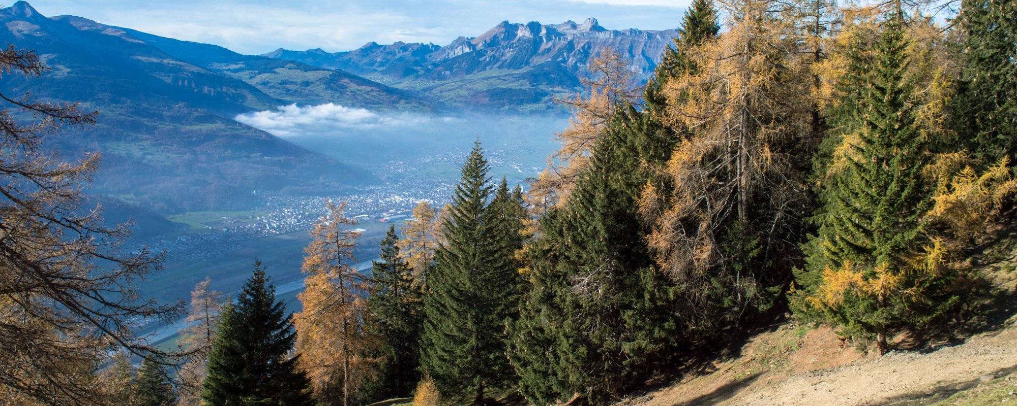 Travel adventures - a sunny day in Liechtenstein