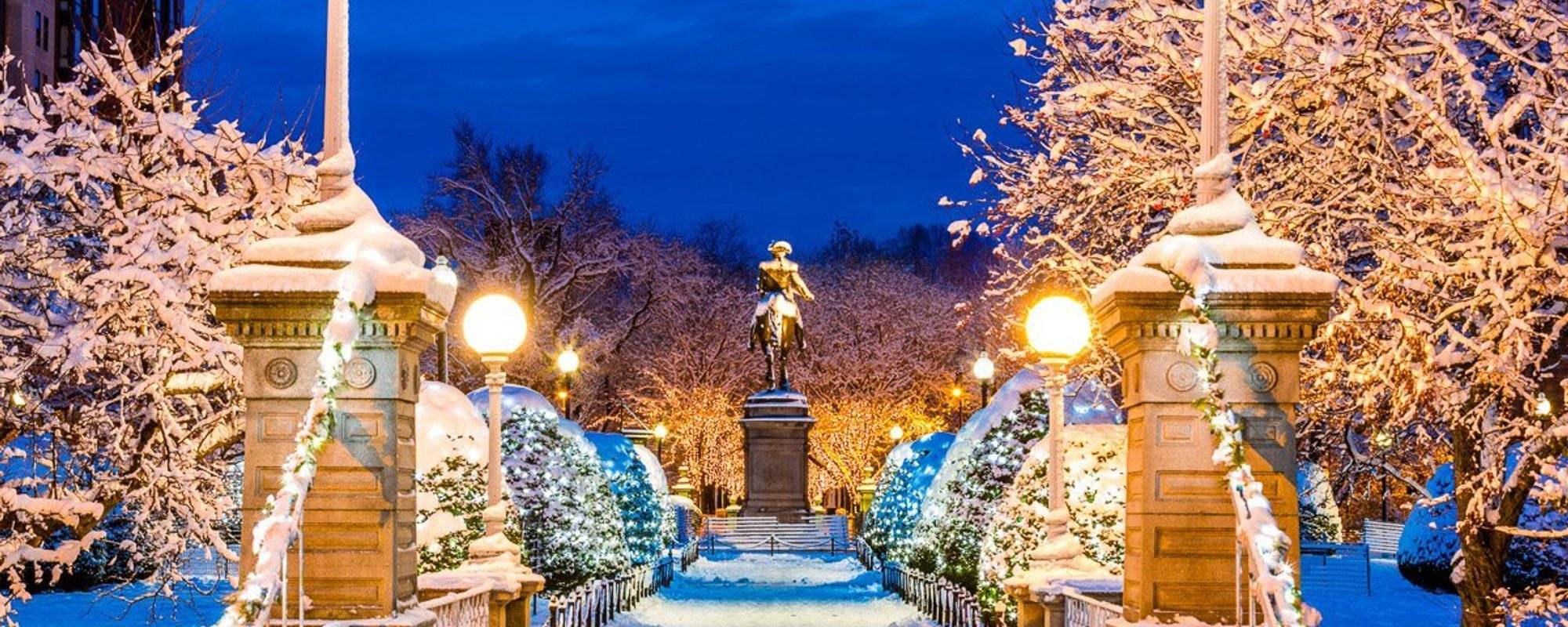 Boston Common in the Winter