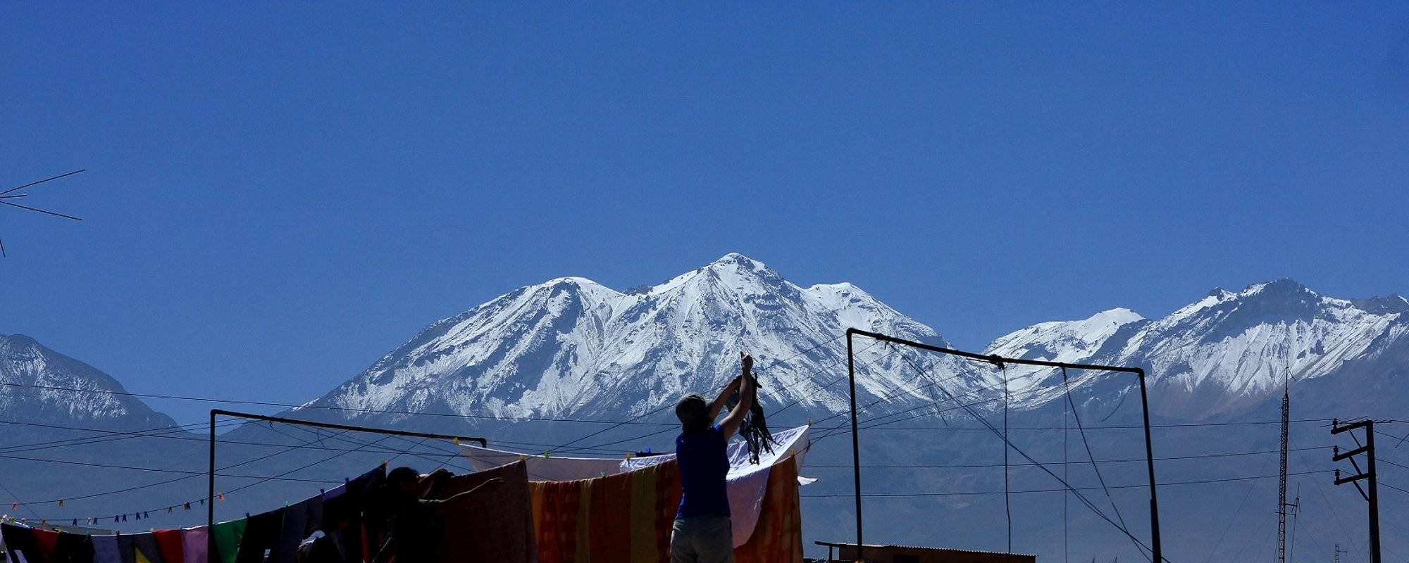Travel blog Peru Arequipa, Misti volcano through the Andes mountains Salinas height lands!  