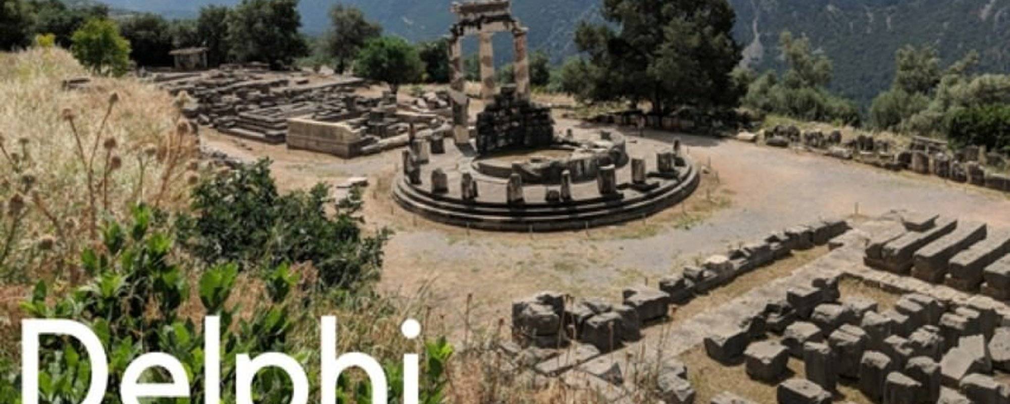 Delphi—hangovers, high priestesses, and Greece's best dog!