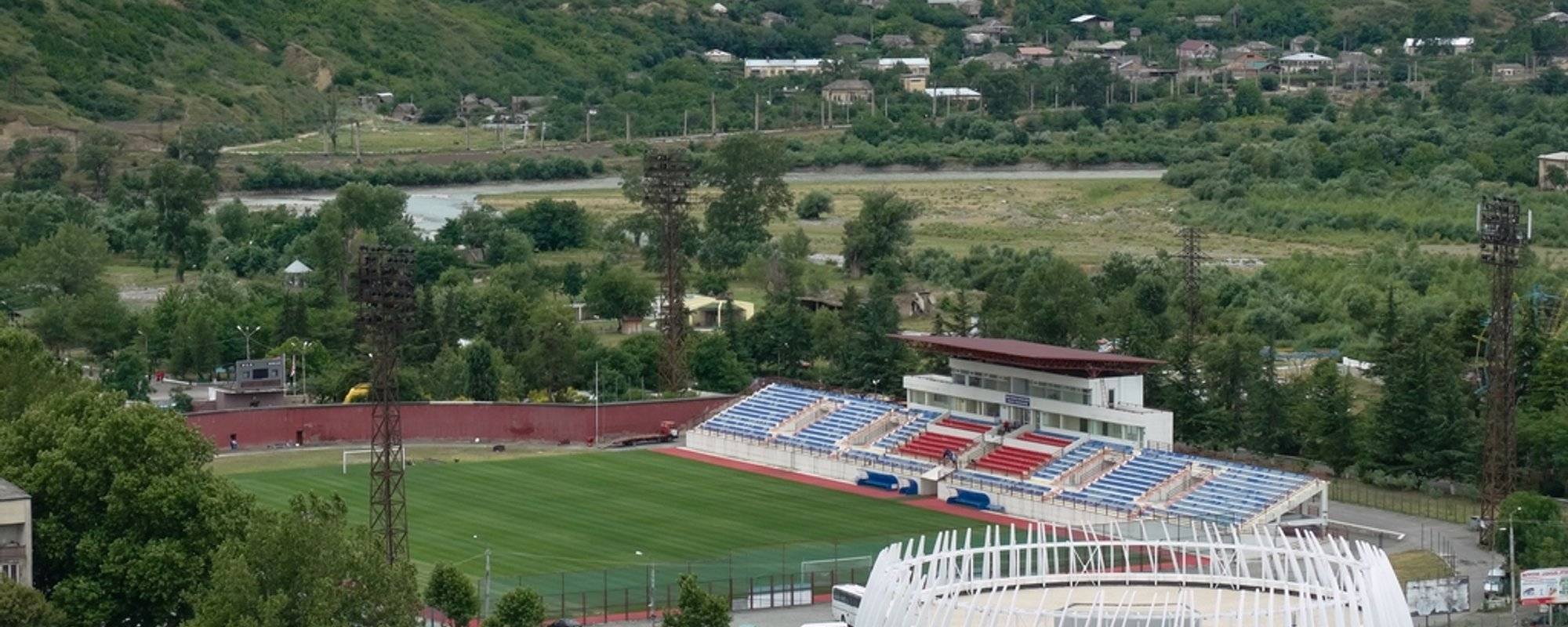 Stadiums of Georgia (1/?) - Tengiz Burjanadze Stadium in Gori, 7.7.2015