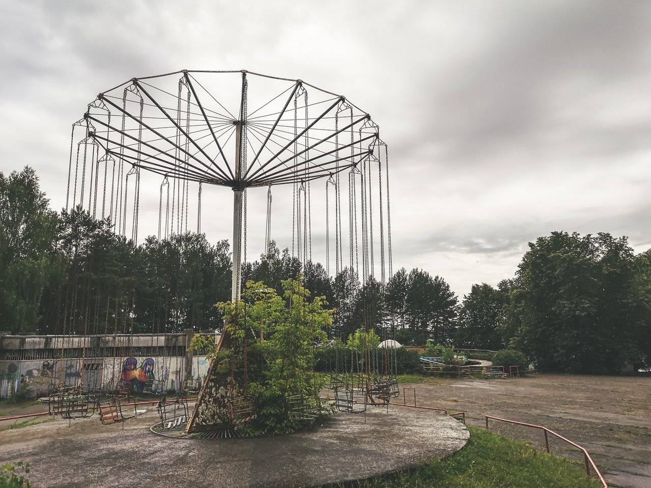 Amusement Park in Elektrenai, Lithuania
