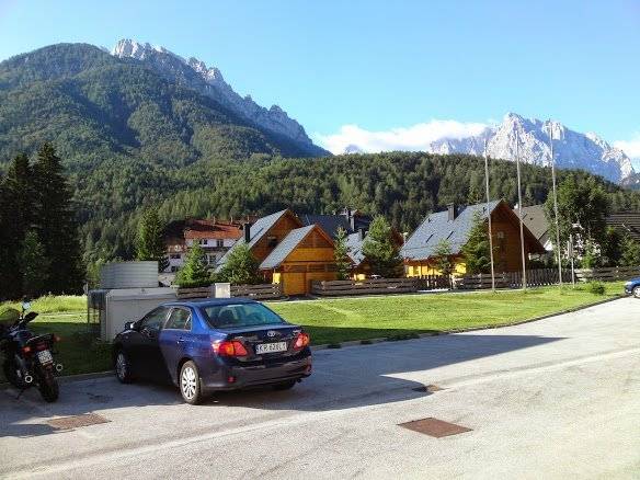 Ideal weather to do the rest of our Slovenian route