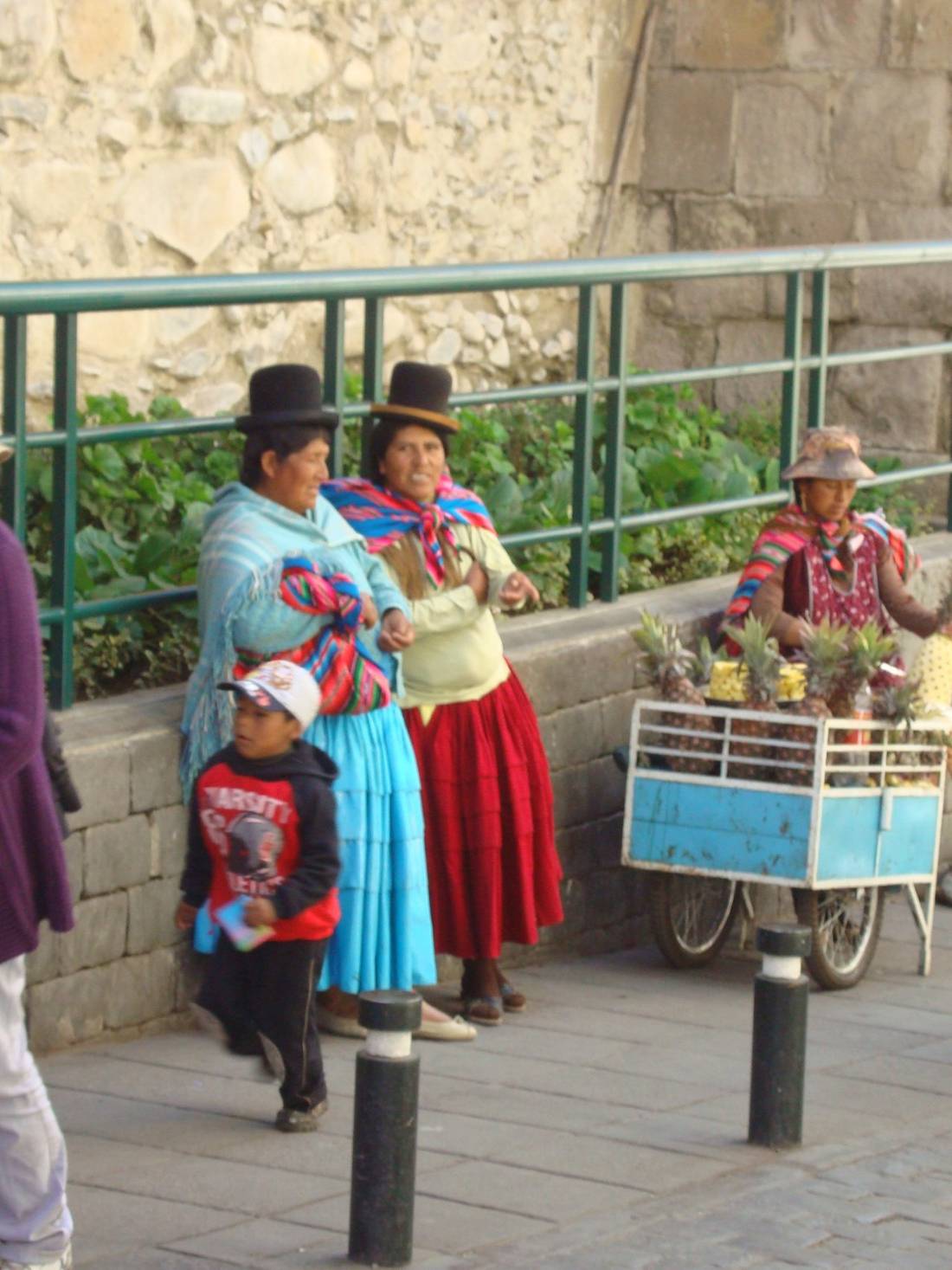 Cholas Paceñas/Typical bolivian woman