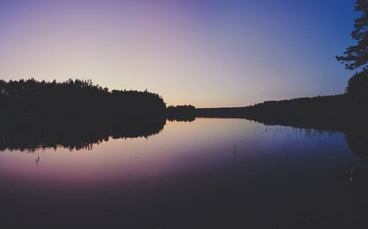   Black Lakajai Lake during a night in Labanoras Regional Park, Lithuania. Photo Alis Monte [CC BY-SA 4.0], via Connecting the Dots