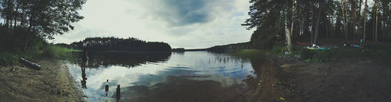   Camping near Black Lakajai Lake in Labanoras Regional Park, Lithuania. Photo Alis Monte [CC BY-SA 4.0], via Connecting the Dots