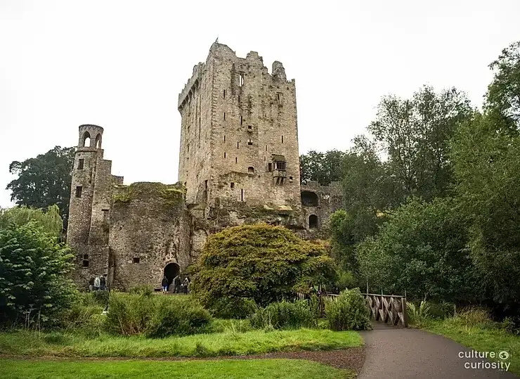 Built in 1446 Blarney Castle has many stones, but one stone in particular attracts attention for a very good reason.