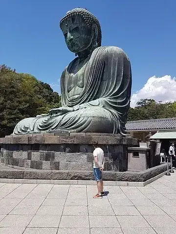 The second largest Buddha statue in Japan