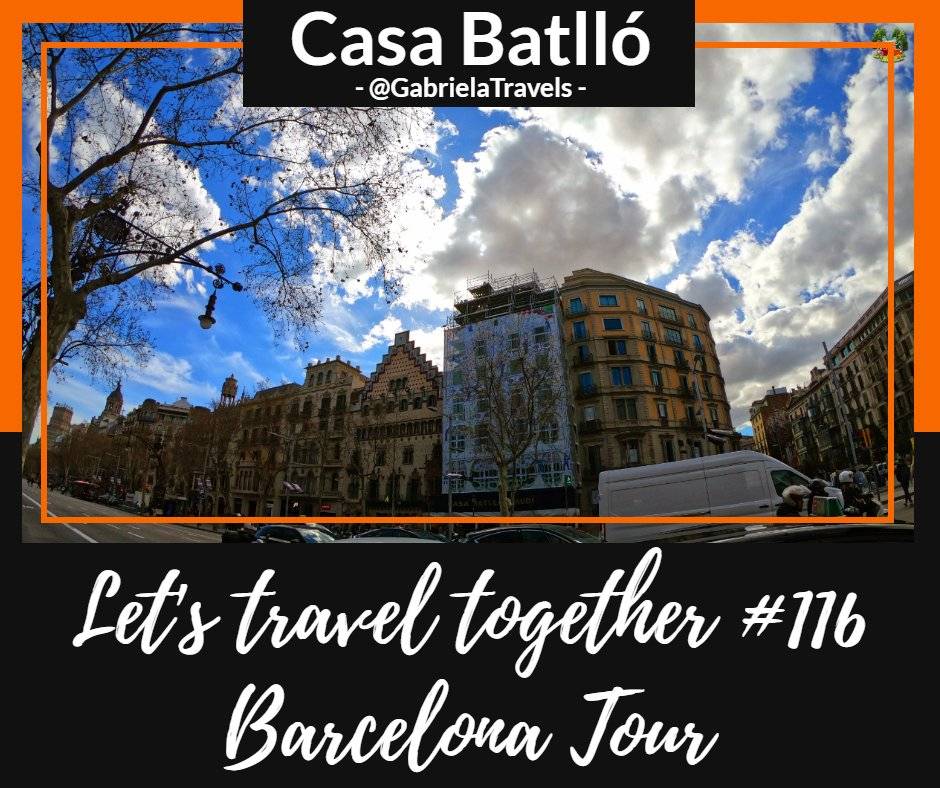 Let's travel together #116 - Casa Batlló (Barcelona Tour)