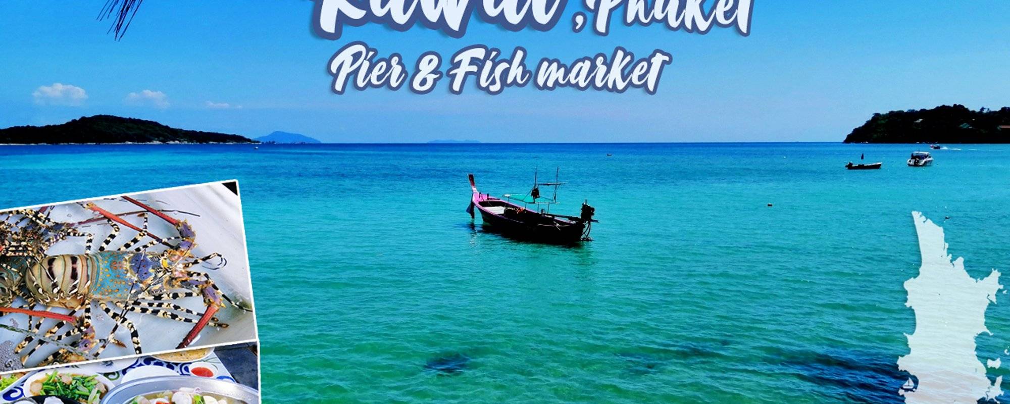 Rawai 🌴 landing 🏖️ pier & Fish 🐟🐡 market 🦑🐠 [Phuket, Thailand]