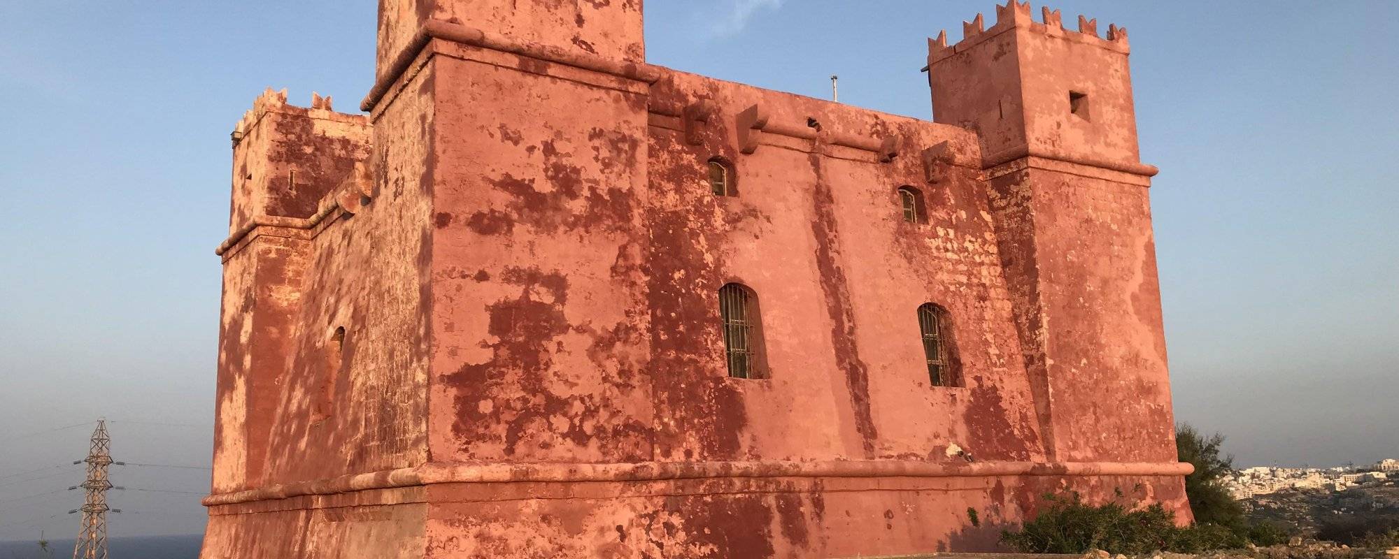 Exploring Malta: The Red Tower and Fort Campbell