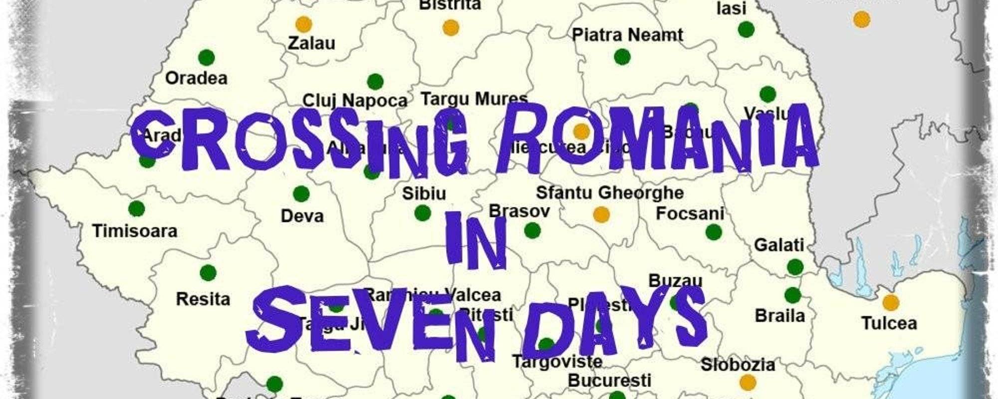 Crossing Romania in Seven Days. Day One!