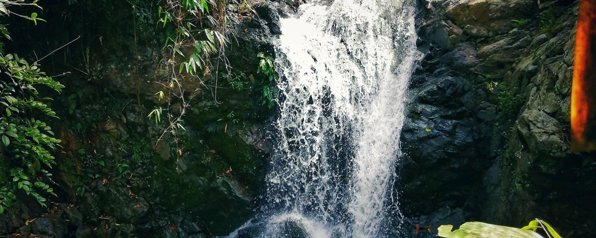 Binanga Falls at Shilan, La Trinidad, Benguet