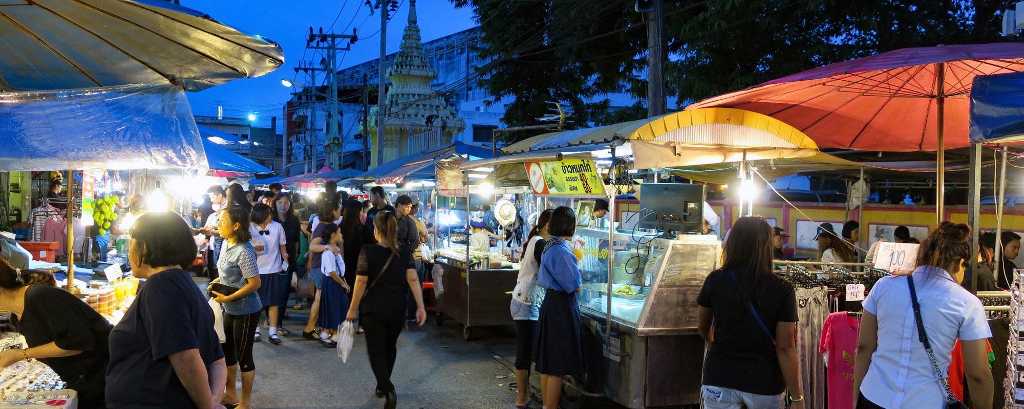 Visiting the Surat Thani Night Market
