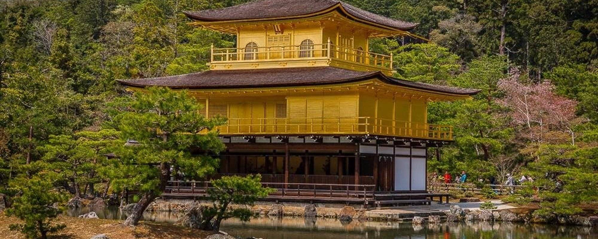 Oldie but Goldie, literally - The Golden Pavilion, Kyoto, Japan - The 200 SBD 7 World's Continents Photo Challenge, by @czechglobalhosts - Sunday - Asia