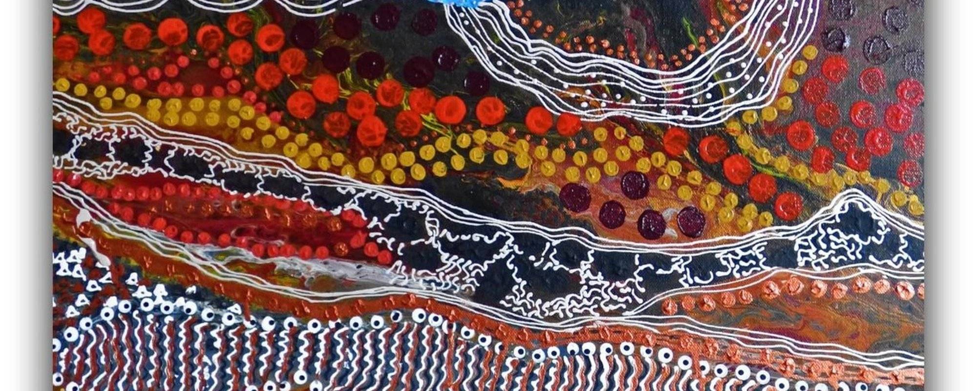 Market Friday. 'Inspired Aboriginal Art.'