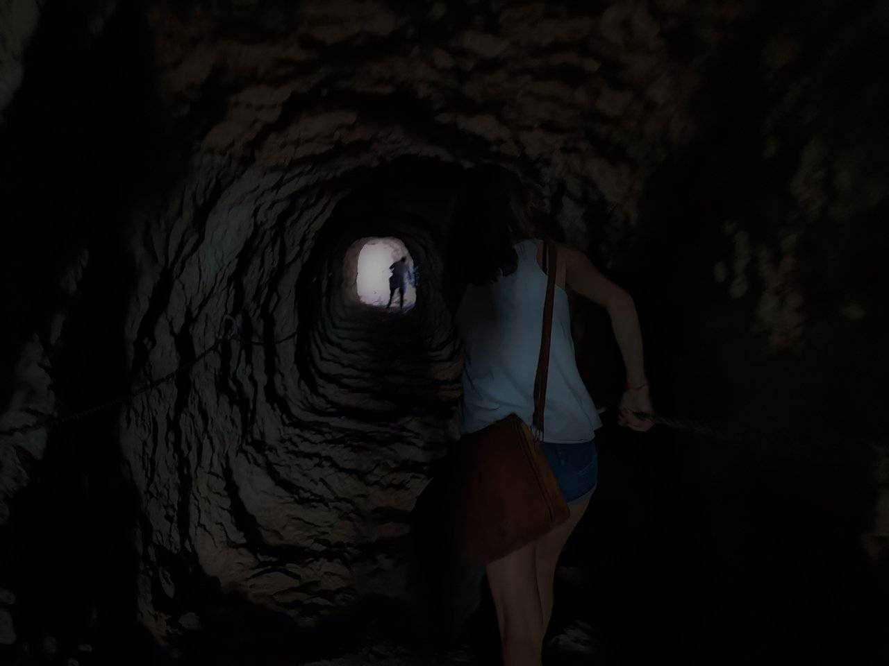 Penon de Ifach Hike tunnel