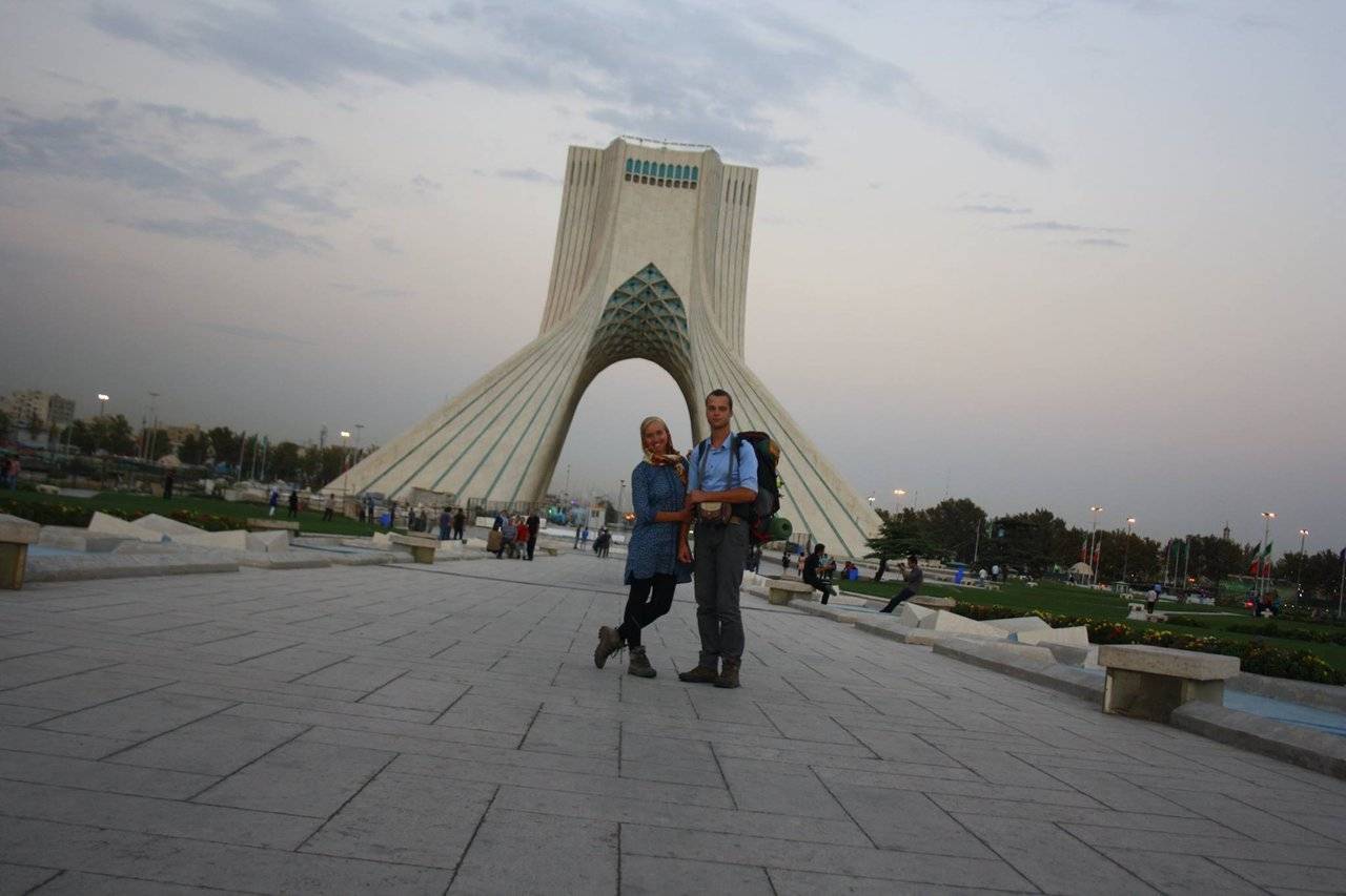 What to see in Tehran? Azadi Tower, Tehran, Iran.