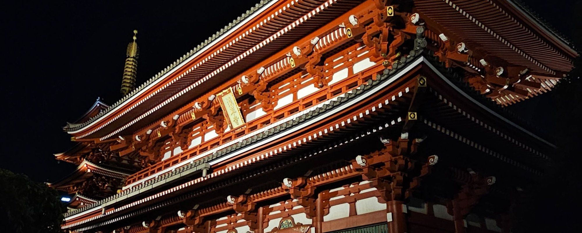 ancient sensoji — a night view of asakusa's heart