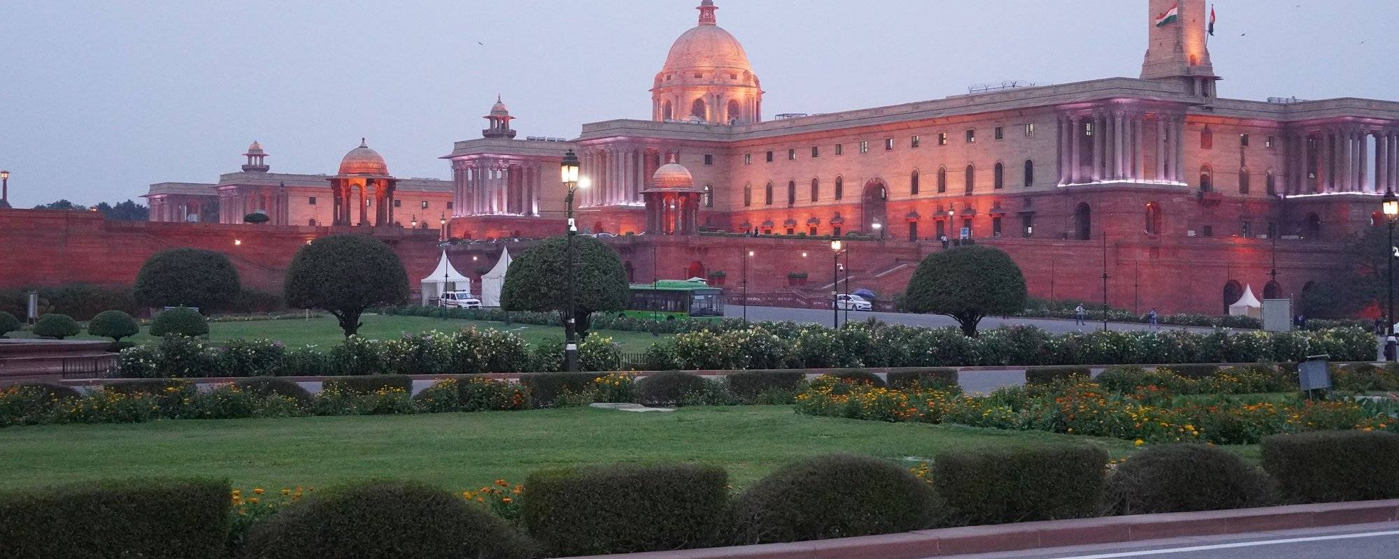 Rashtrapati Bhavan and Parliament, New Delhi