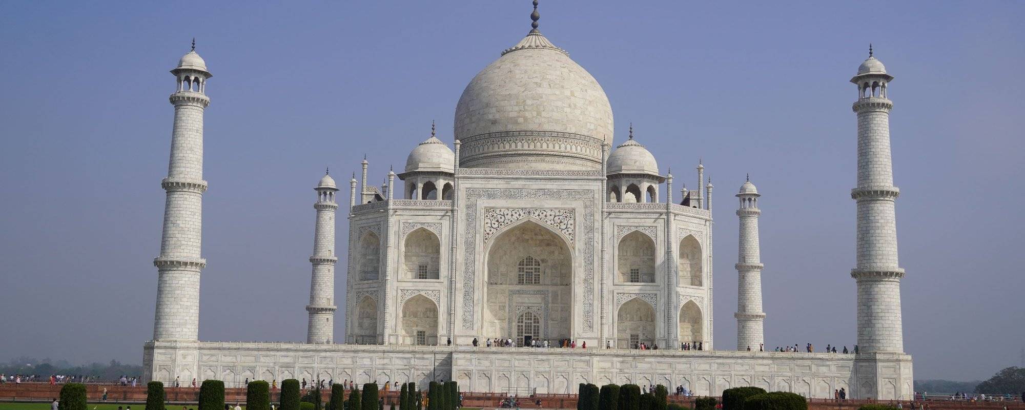 Taj Mahal - an  architectural masterpiece