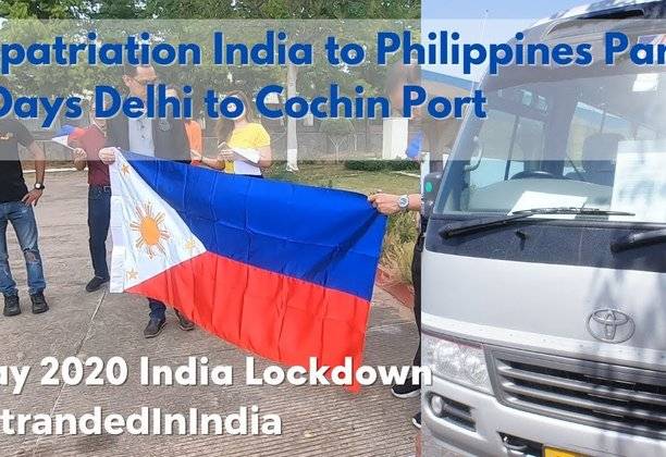 Stranded Filipino Repatriation from India to Philippines Part 1 of 2 | Delhi to Cochin  | May 2020