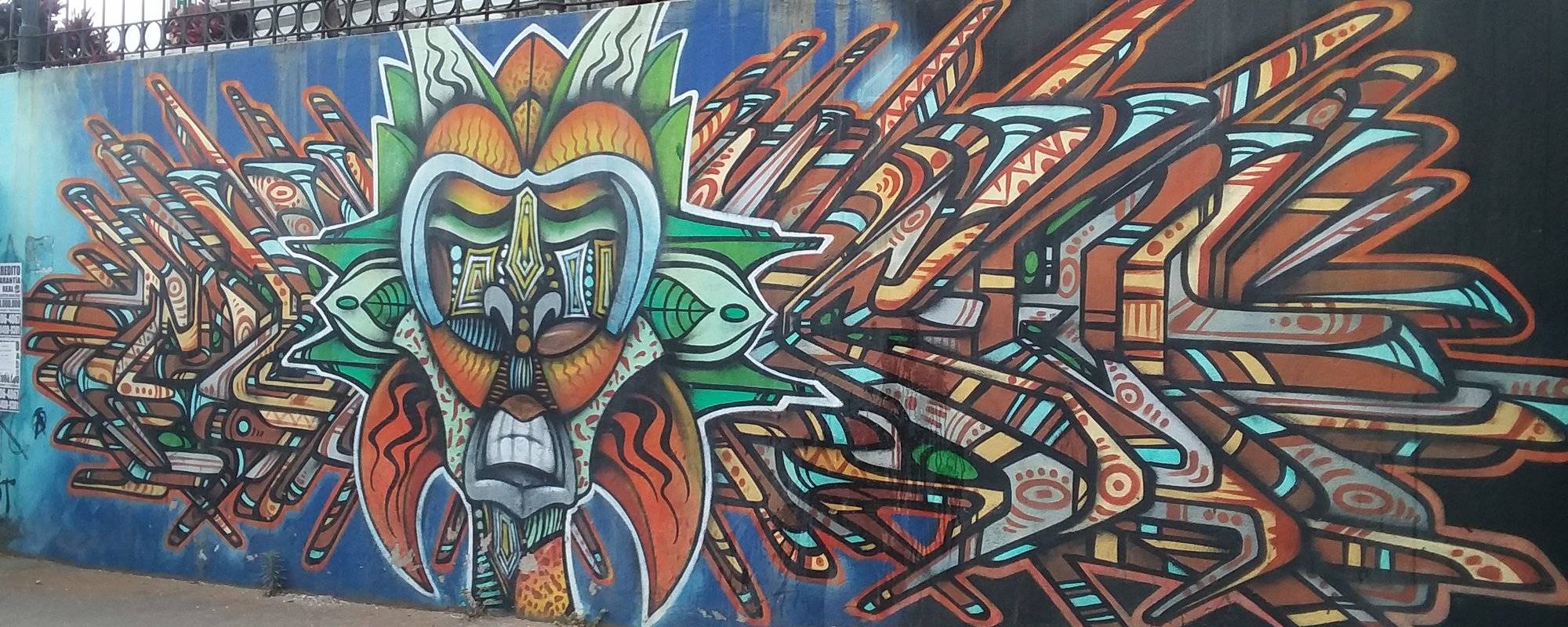 Street Art in San Jose, Costa Rica.