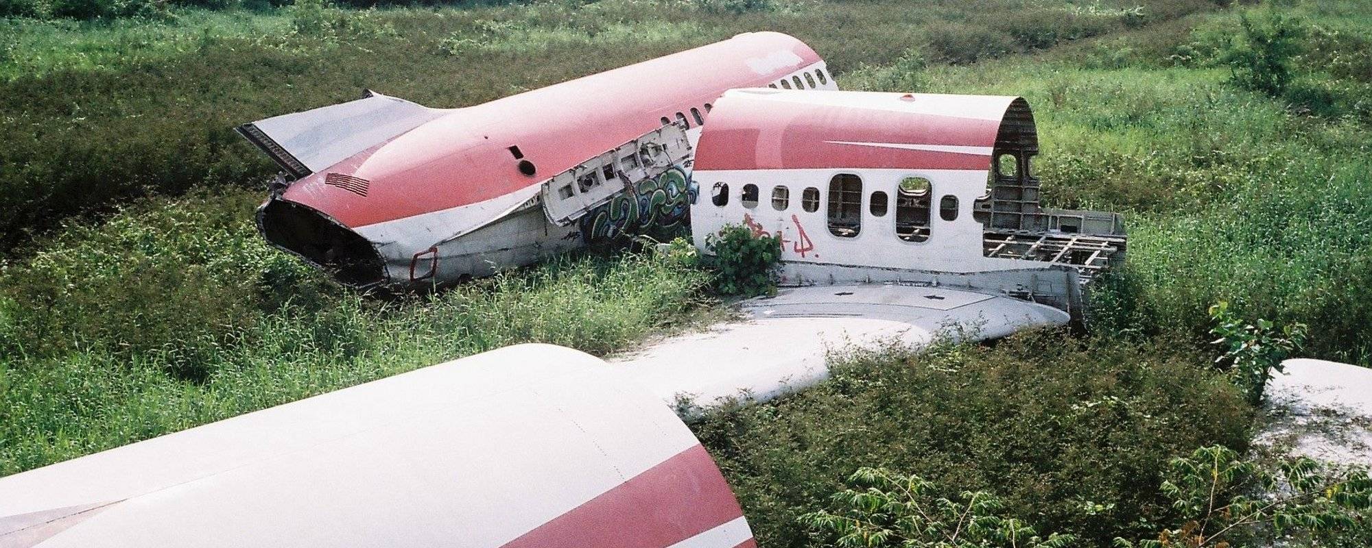 Secret airplane graveyard in Bangkok