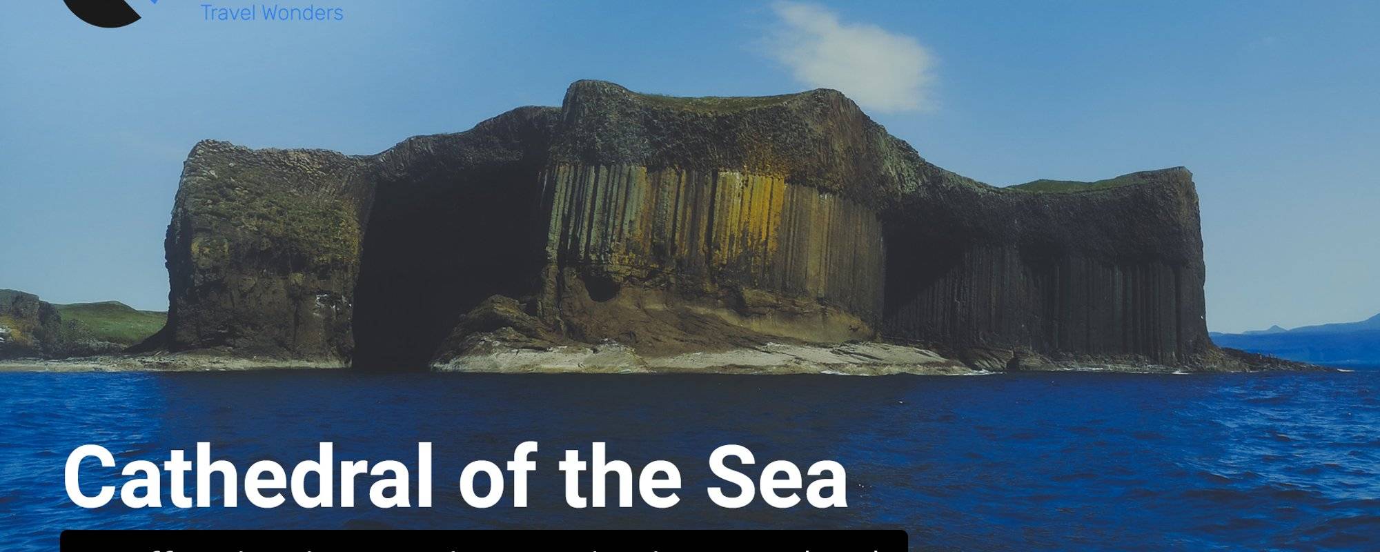 Visiting Staffa Island - Cathedral of the Sea