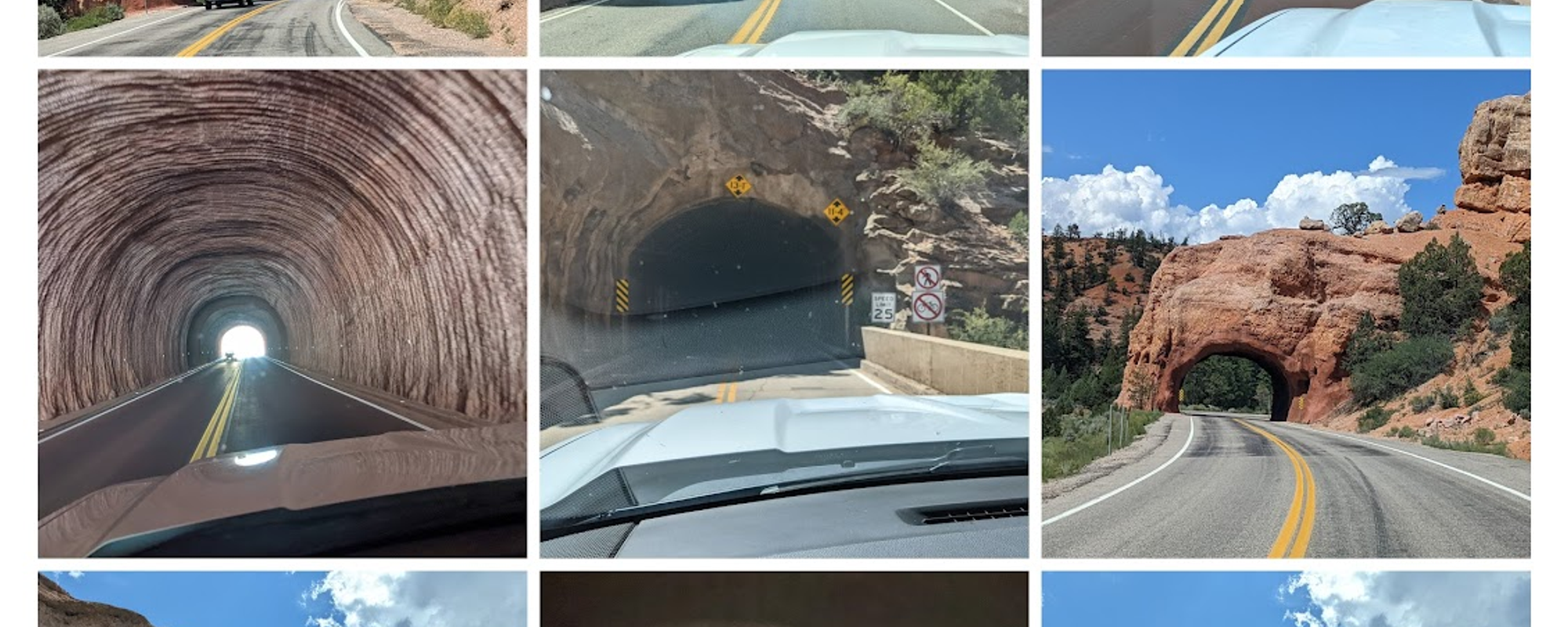 2022 Senstless Family Road Trip Day 6 Evening Drive the Tunnels to Zion  - Catch a quick hike!