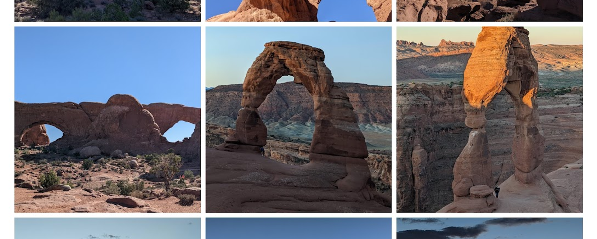 2022 Senstless Family Road Trip Day 4 Morning  Sunrise at Delicate Arch, Arches National Park and Su