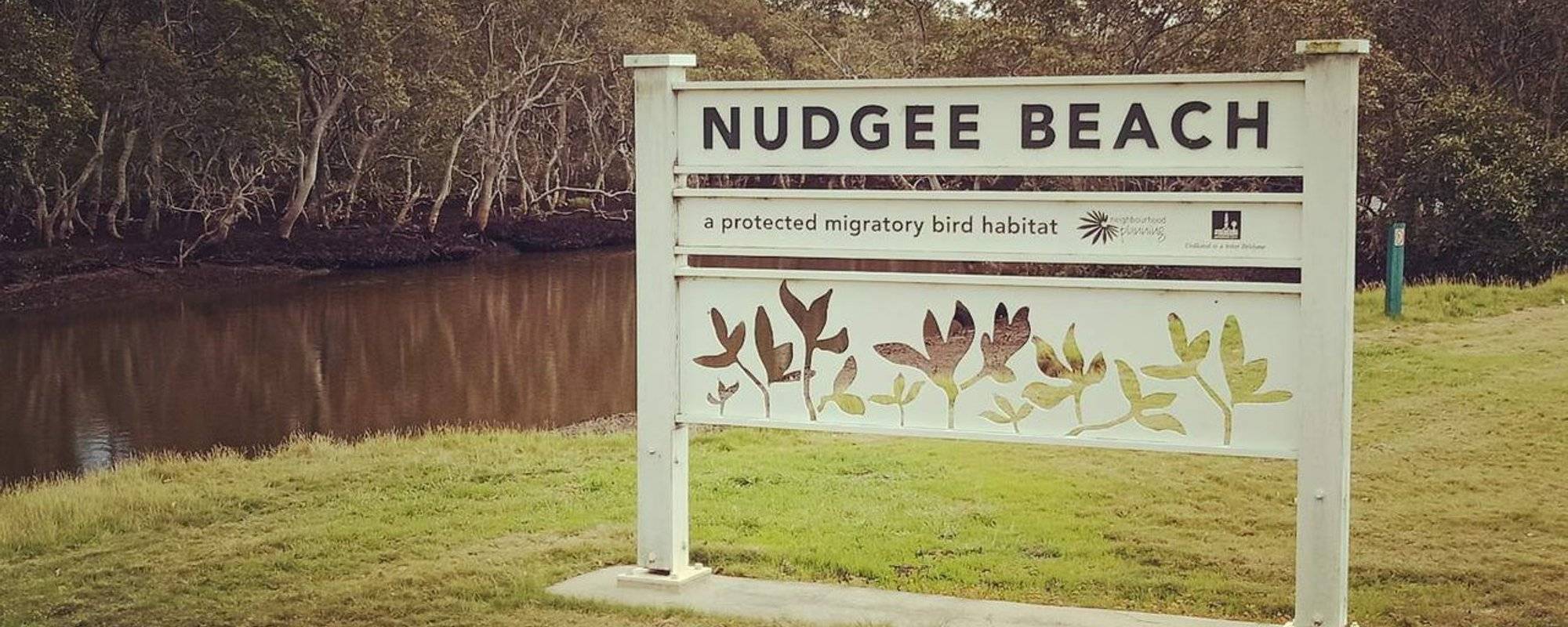 Nudgee Beach and Boondal Wetlands, Brisbane, Queensland, Australia. 