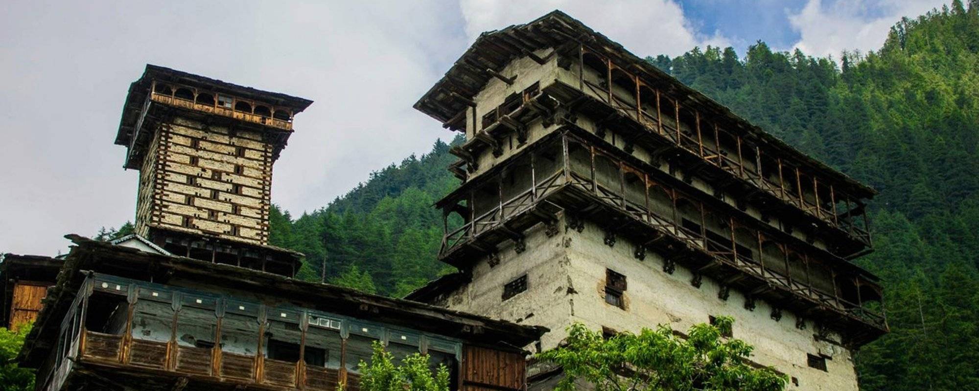 The Tower Temple Of Western Himalayas