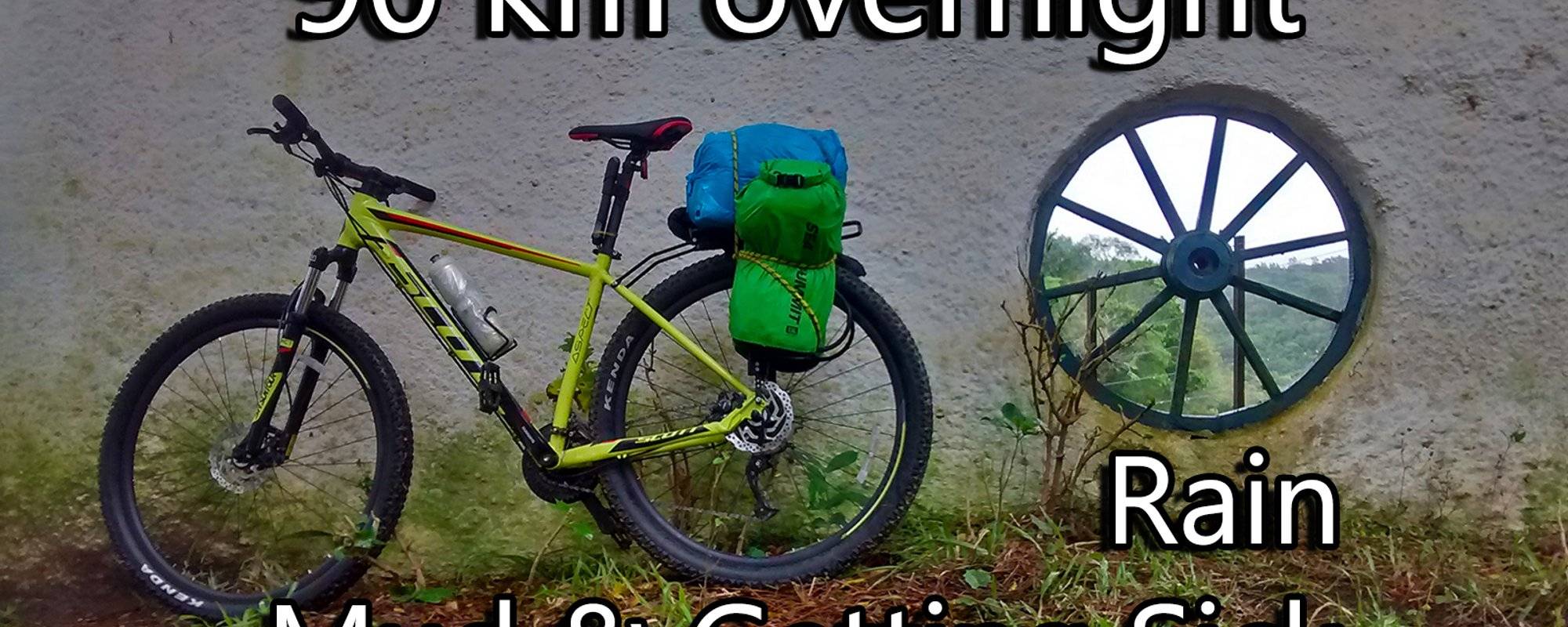 [Blog #20] Rain Cycling Continuation | 90 km overnight | Got Sick