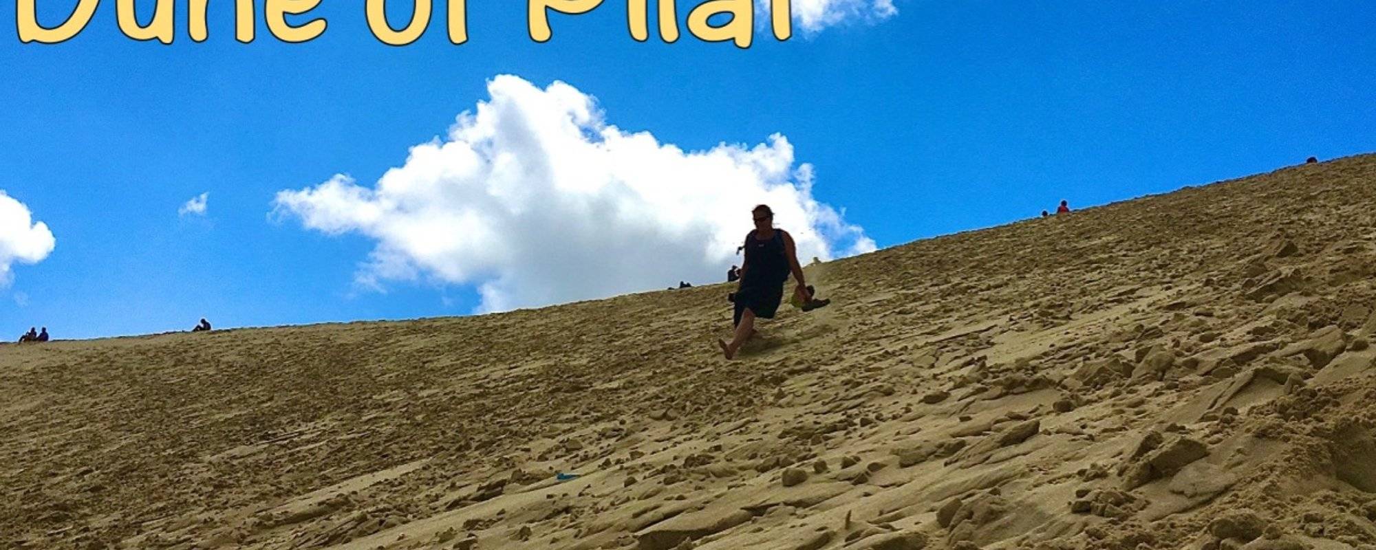 Dune of Pilat - the big moving mountain of sand