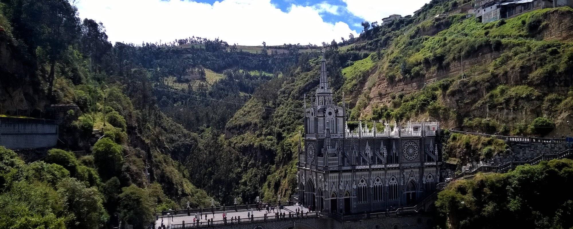 Las Lajas sanctuary in Colombia