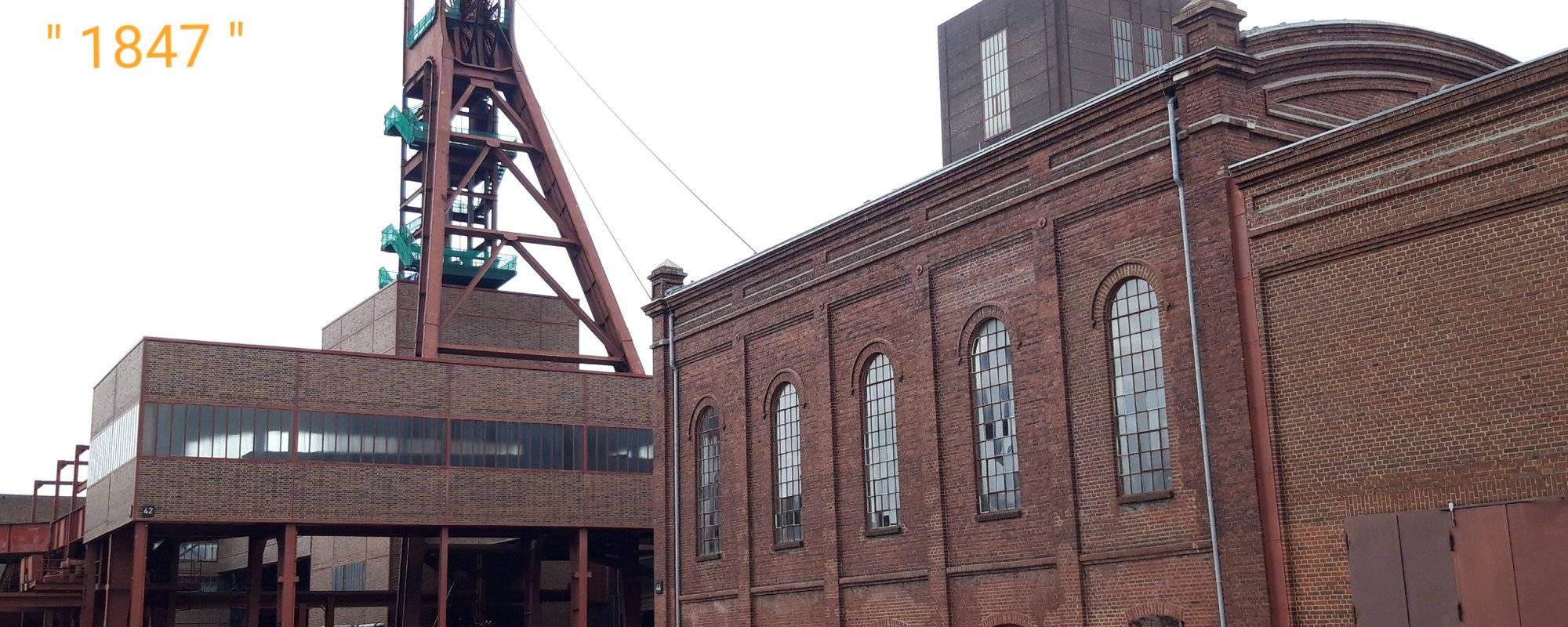 UNESCO World Heritage Site: Zollverein Coal Mining Industrial Complex: #01 - Shaft 1/2/8