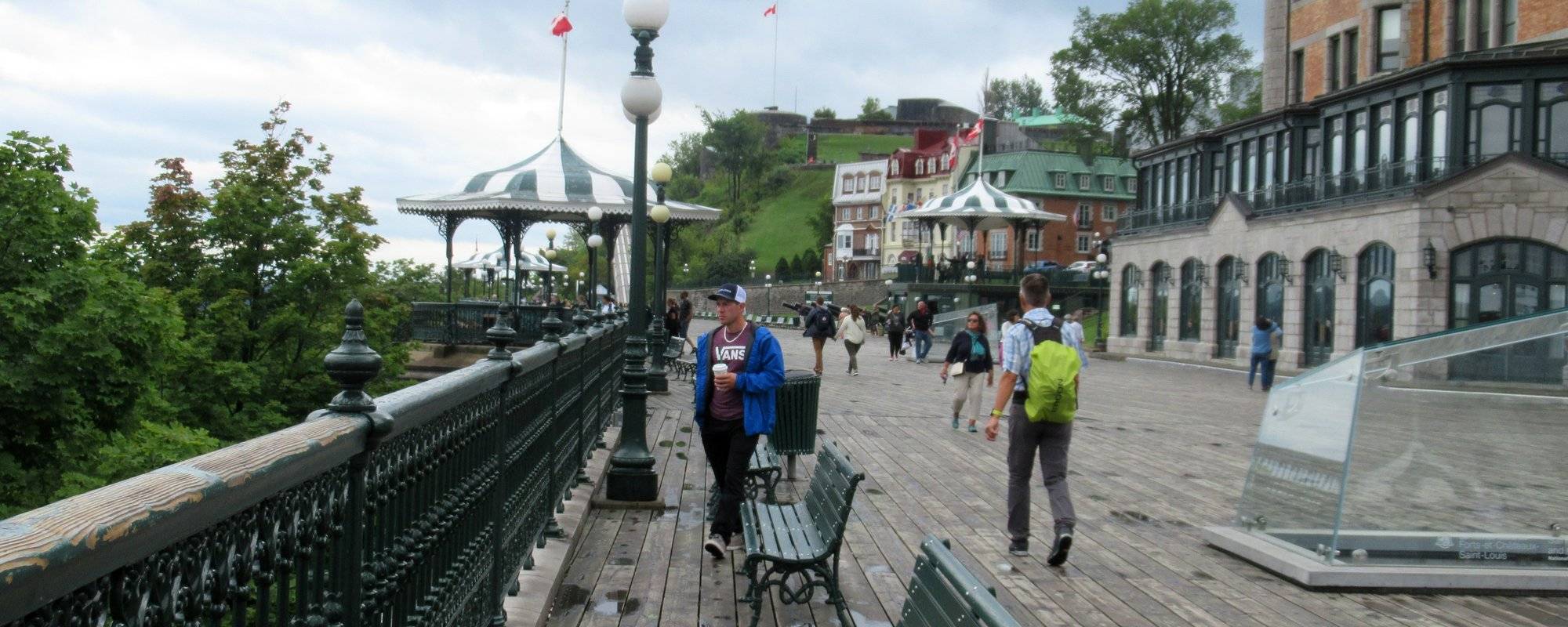 Old Quebec City: The Museum Under the Dufferin Terrace and a Little History