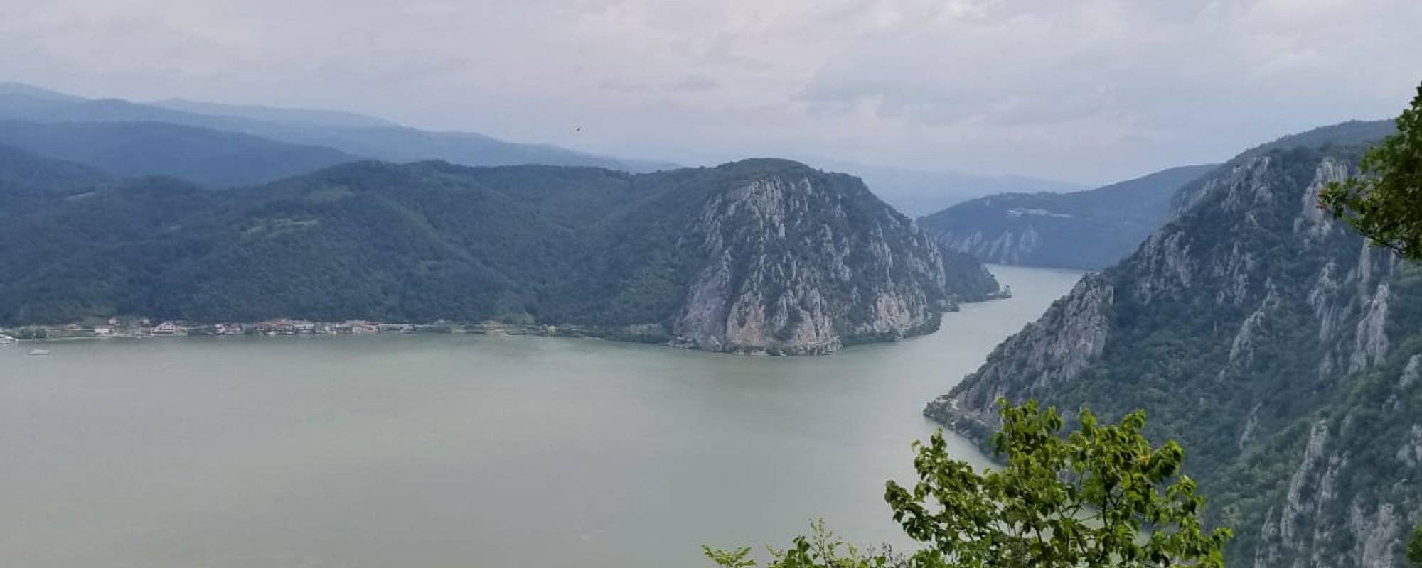 Hiking at Danube's Gorges in Romania