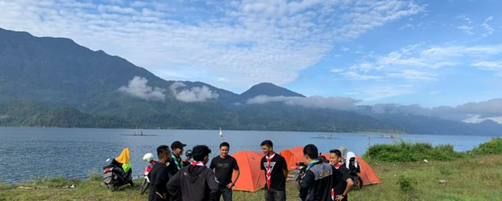 Scout Camp and Adventure at the Lut Tawar Lake