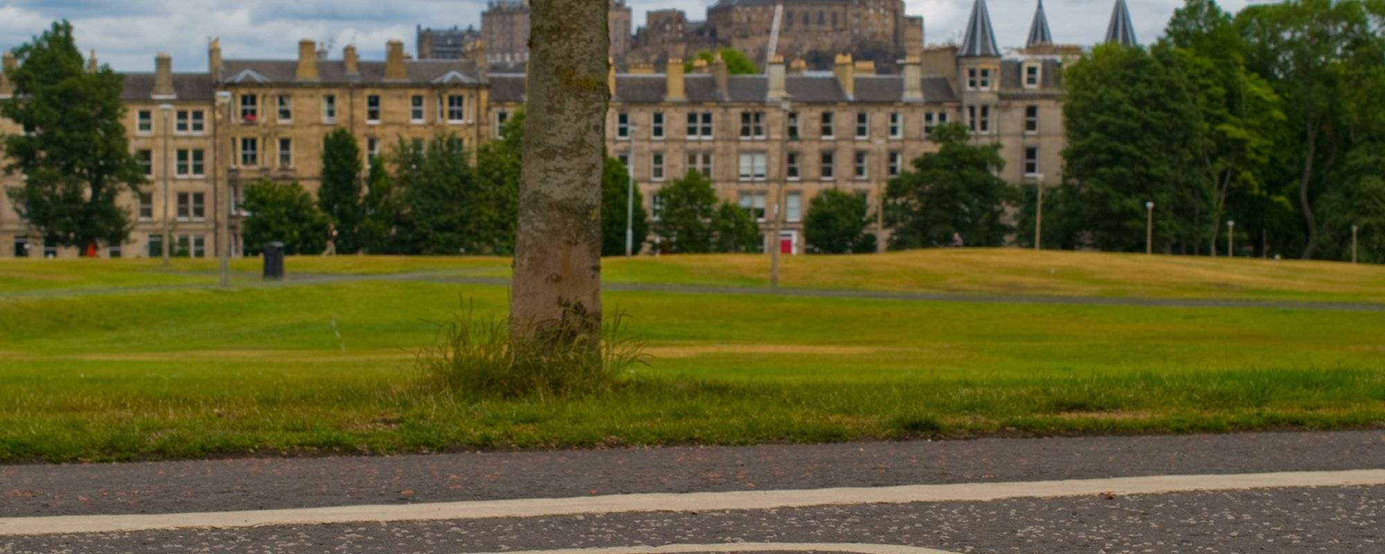 Cycling Through Central Edinburgh - A Photographic Narrative Of Sight & Sign